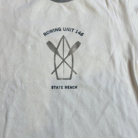 Vintage Gap Rowing Unit Beach Coastal Women's T-shirt Size XL - Picture 4 of 5